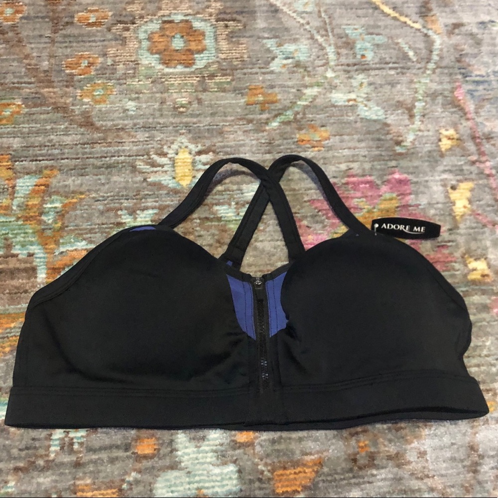 Adore Me zip bra